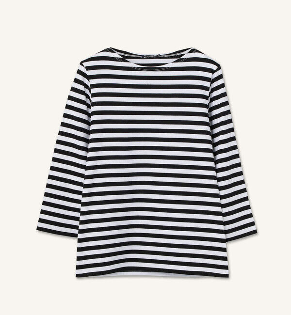 Marimekko「Ilma 2017 カットソー」|Tシャツ・カットソー|ホワイト&times;ブラック