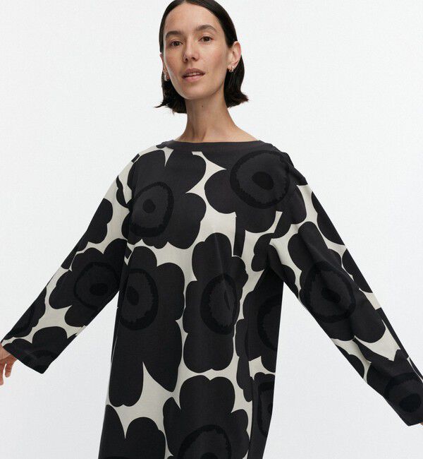 Marimekko「Tavoittaa Unikko ワンピース」|ワンピース|