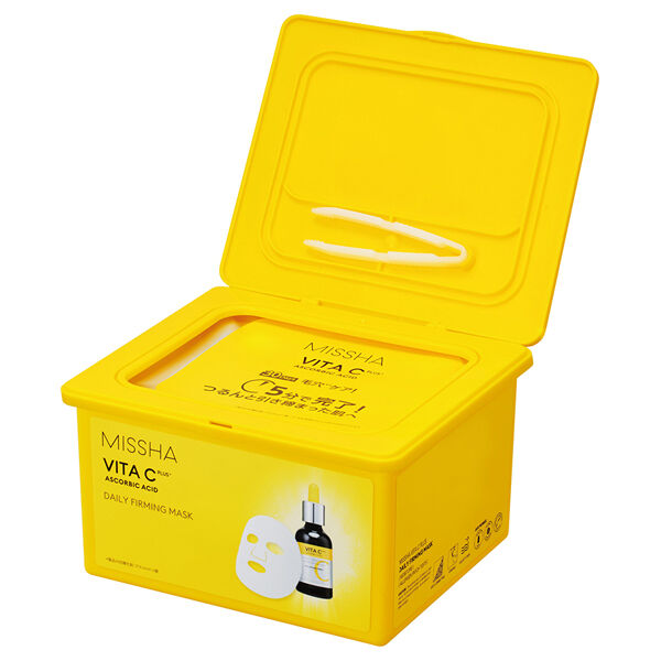 「MISSHA(ミシャ) ビタシープラス大容量シートマスク (350ml/30枚)」|フェイスマスク・パック|