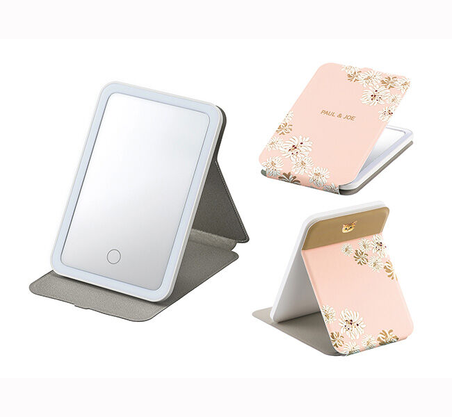 PAUL&JOE「PAUL＆JOE　LEDミラー（ピンク）」|コスメ雑貨|