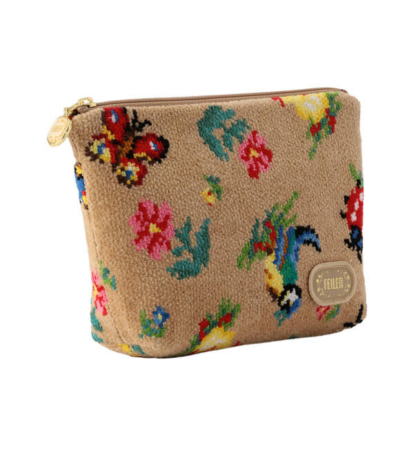 FEILER「ハイジ　ポーチ　HE-166022（銀座・WEB限定）」|ポーチ|ベージュ