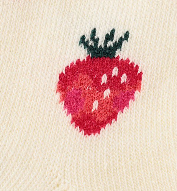 LOVERARY BY FEILER「ストロベリードット　靴下　L/STD-253023」|その他ベビー用品|