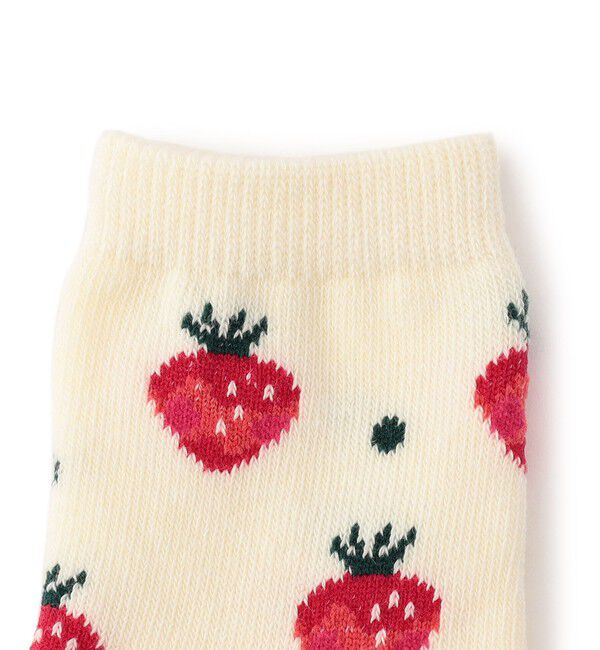 LOVERARY BY FEILER「ストロベリードット　靴下　L/STD-253023」|その他ベビー用品|