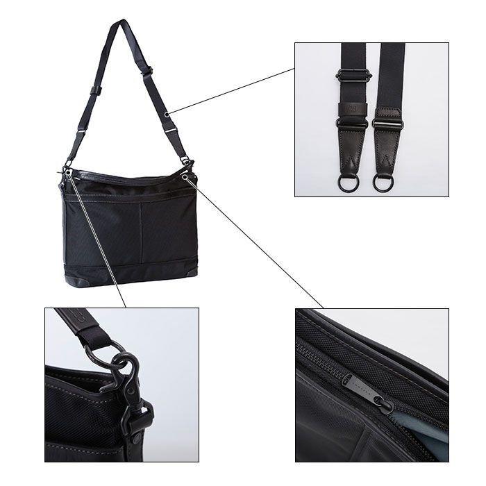 BACKYARD FAMILY「ショルダーバッグ メンズ A4 通販 斜めがけ 大きめ かっこいい 大容量 ブランド」|ショルダー・メッセンジャー|