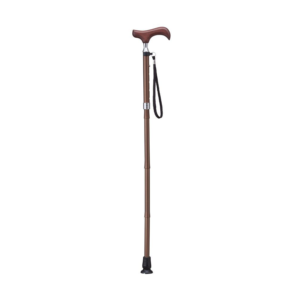 BACKYARD FAMILY「杖 折りたたみ 通販 愛杖 Eシリーズ 折りたたみタイプ ステッキ つえ ツエ ケイホスピア」|その他|ブラウン1