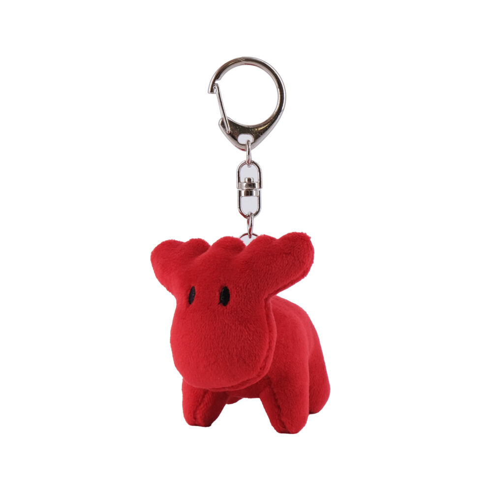 moz「moz キーホルダー ぬいぐるみ モズ 通販 ぬいぐるみチャーム キーチャーム バッグチャーム」|チャーム・キーホルダー|レッド1