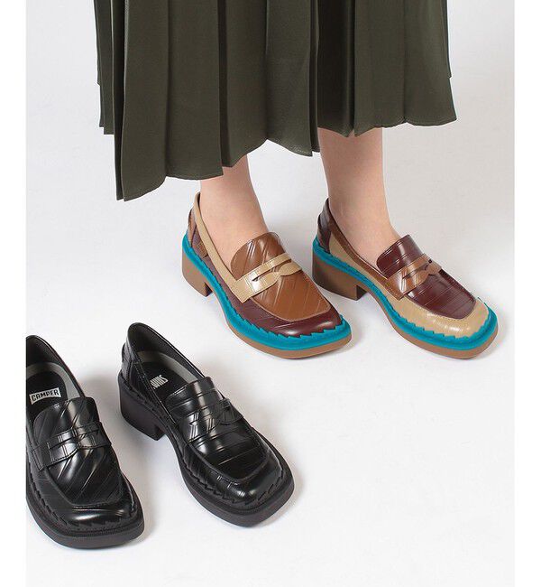 CAMPER「[カンペール] TWINS / パンプス」|パンプス|キャメル