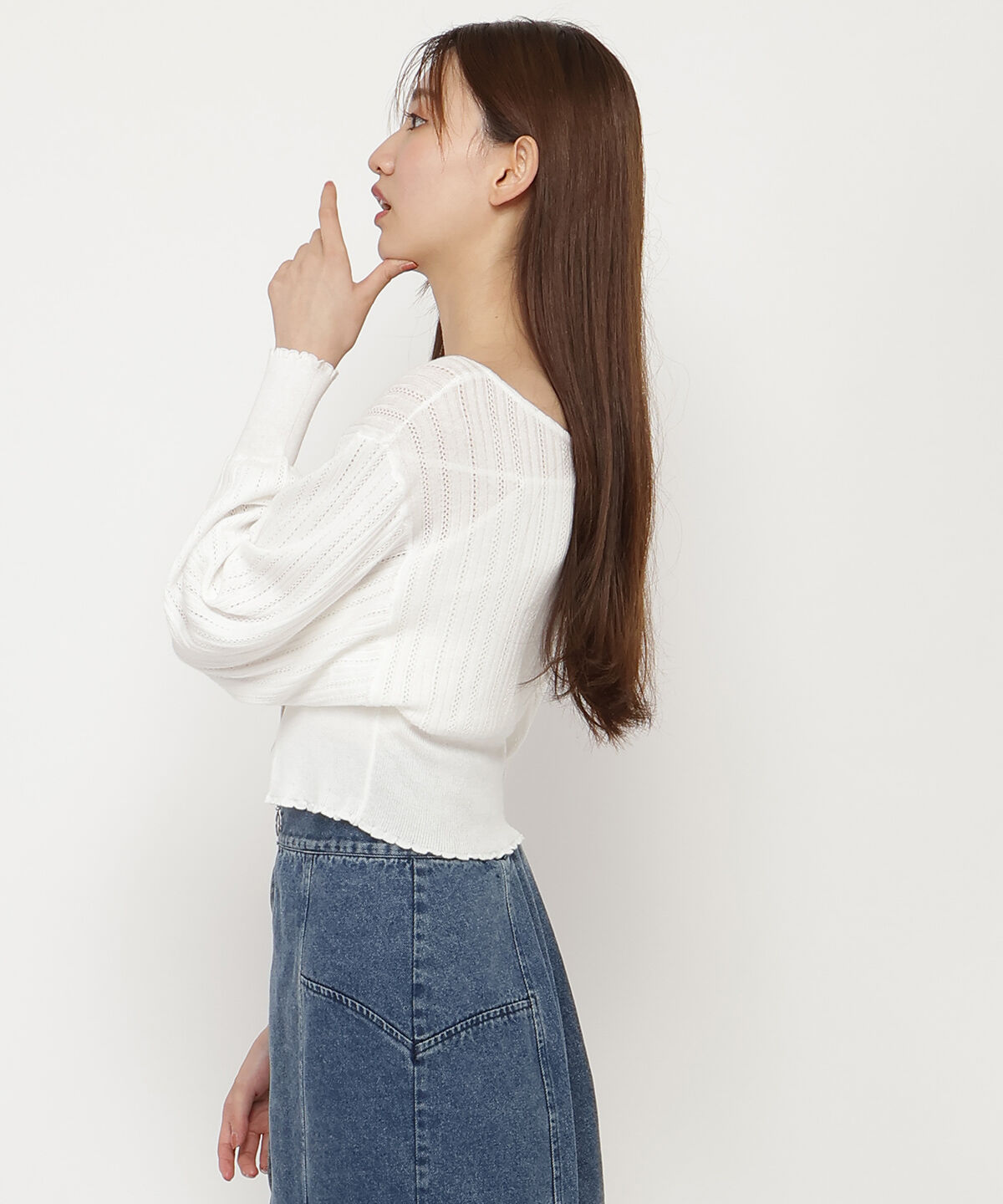 REDYAZEL「クロシェカーディガン」|カーディガン|