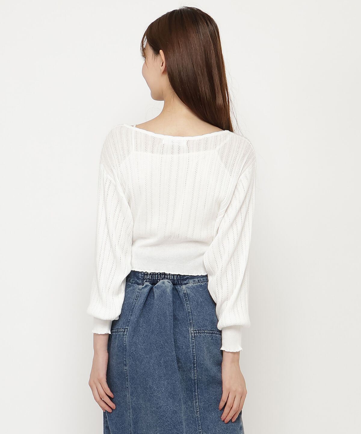 REDYAZEL「クロシェカーディガン」|カーディガン|