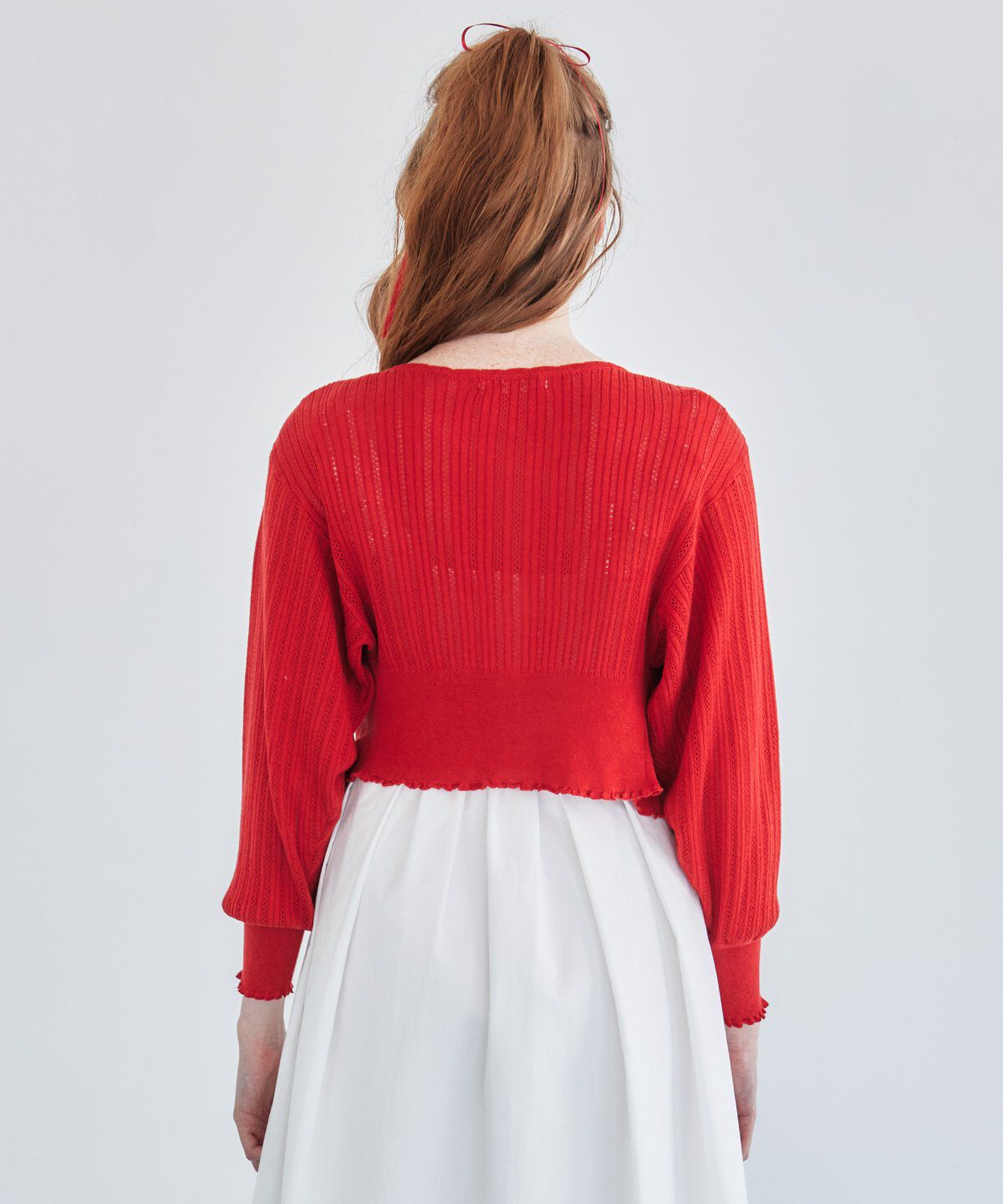 REDYAZEL「クロシェカーディガン」|カーディガン|