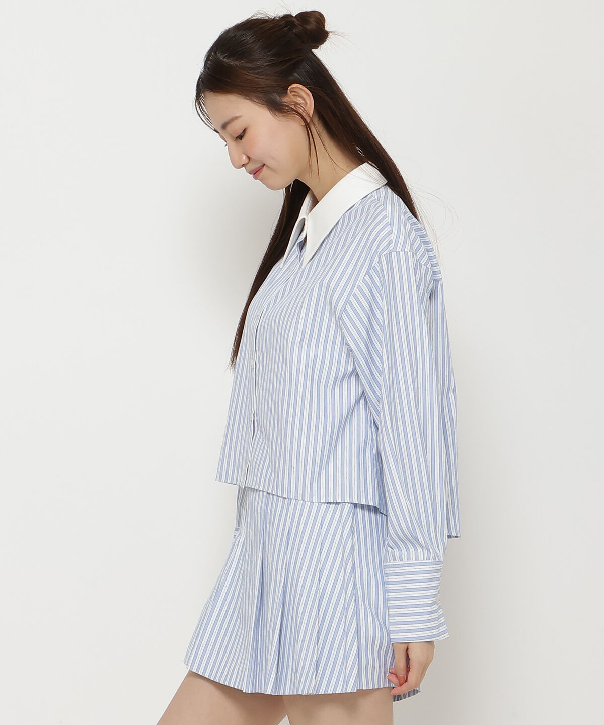 REDYAZEL「クレリックストライプシャツ」|シャツ・ブラウス|