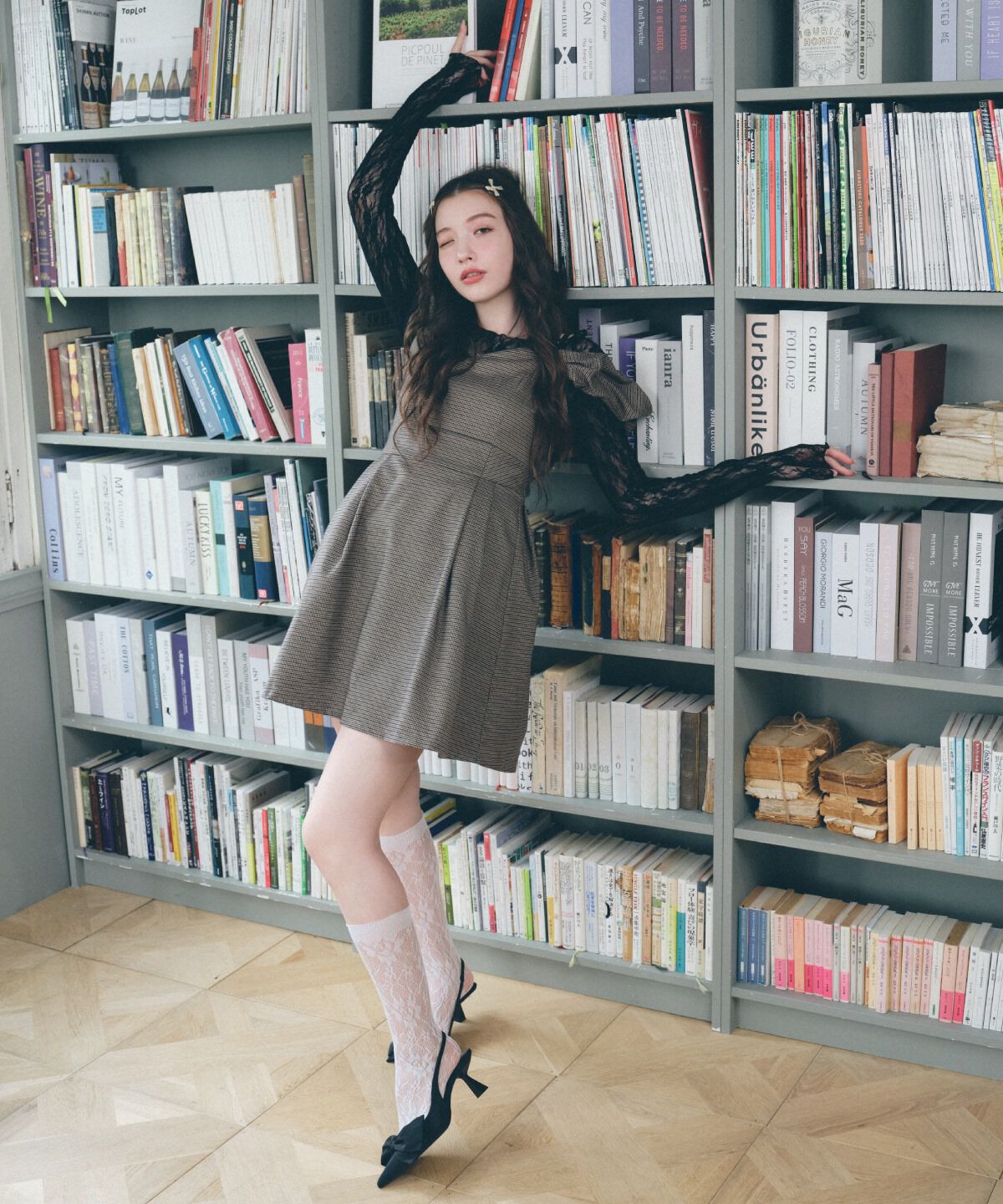 REDYAZEL「2wayショルダーフレアミニワンピース」|ワンピース|