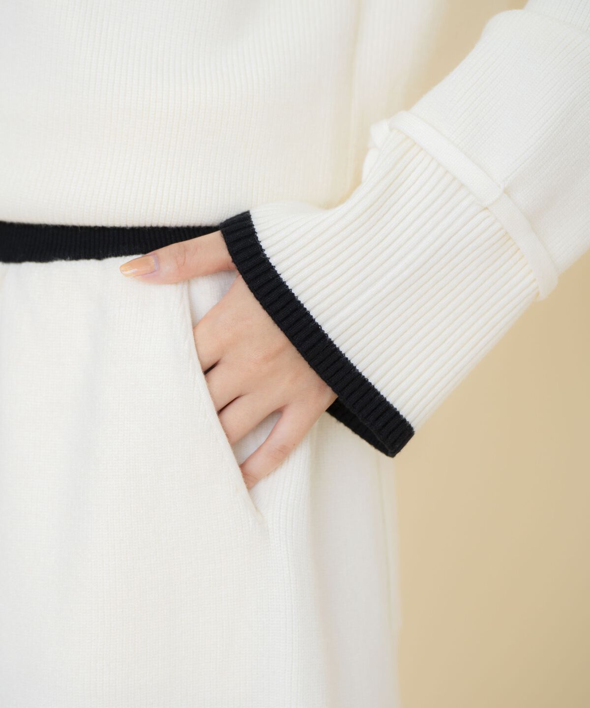 REDYAZEL「セーラーカラートップス&ショートパンツニットセットアップ」|ワンピース|