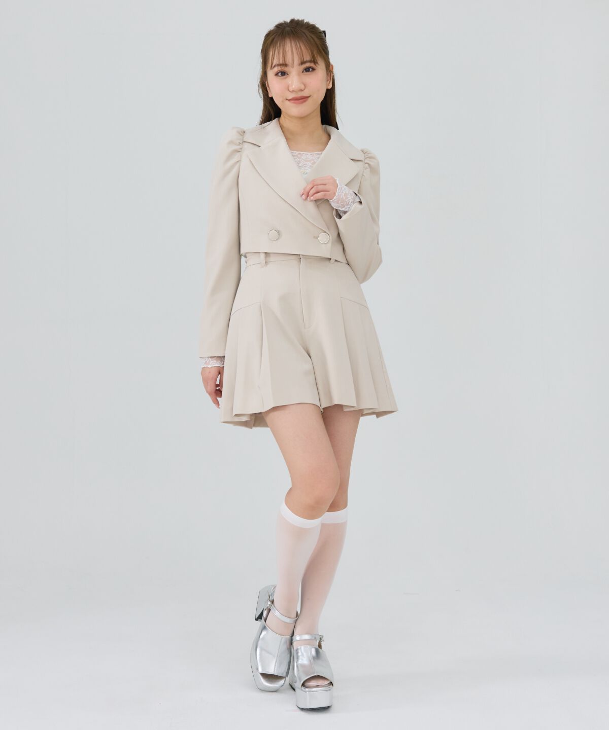 REDYAZEL「ショートテーラードジャケット」|テーラードジャケット|