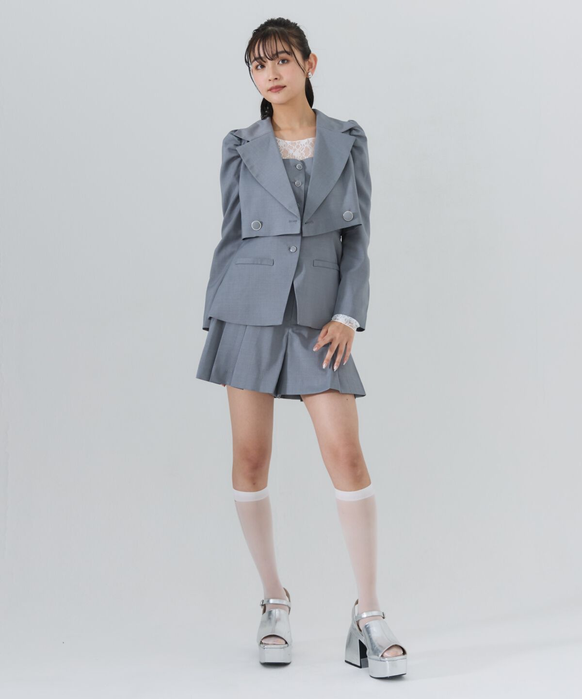 REDYAZEL「ショートテーラードジャケット」|テーラードジャケット|