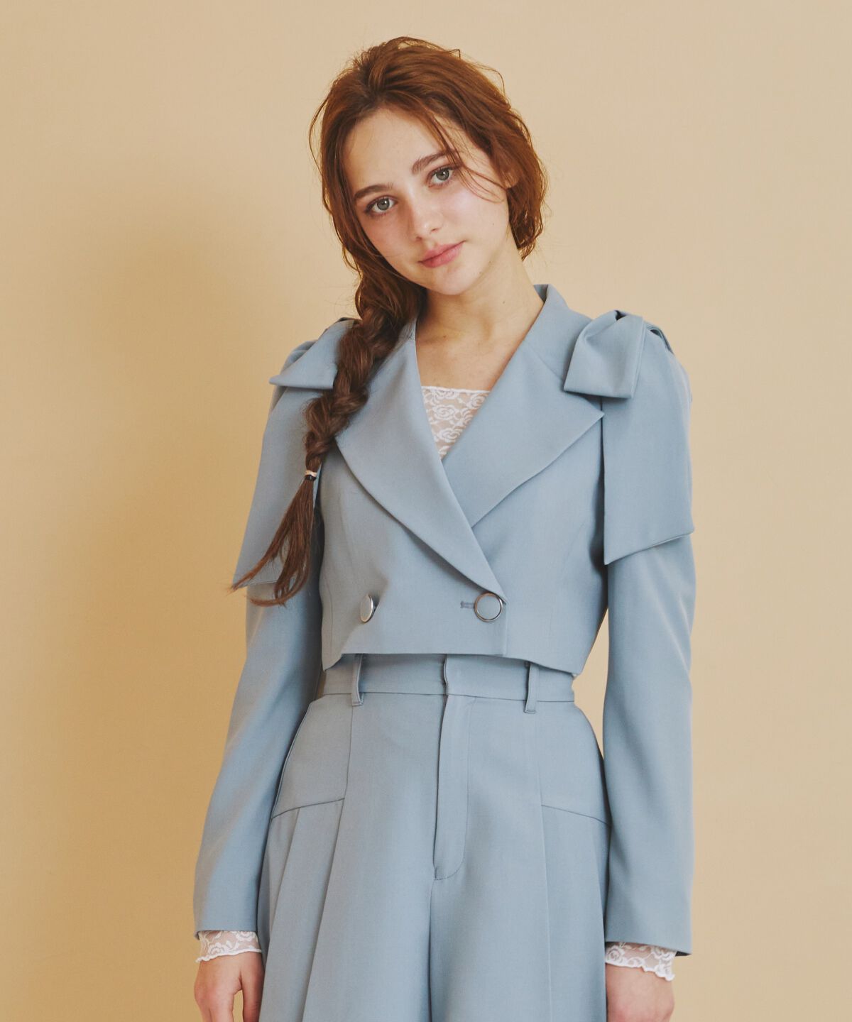 REDYAZEL「ショートテーラードジャケット」|テーラードジャケット|