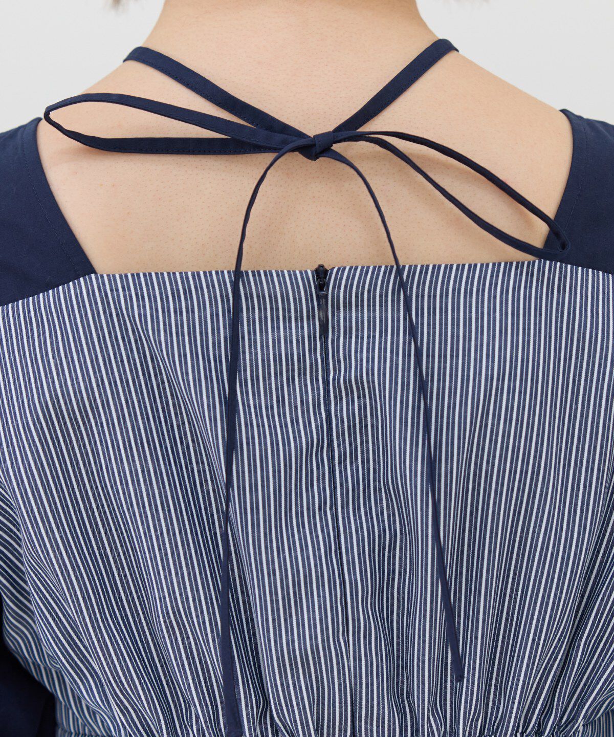 REDYAZEL「ストライプビスチェドッキングワンピース」|ワンピース|