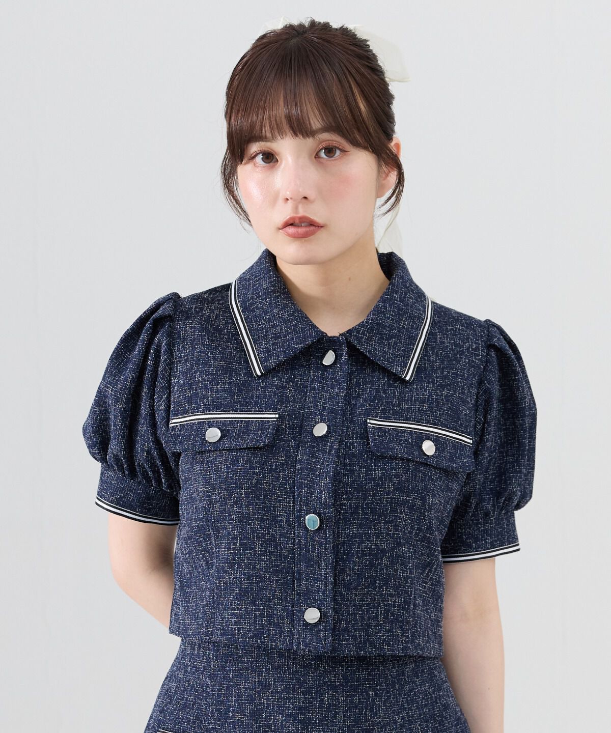 REDYAZEL「サマーツイードカジュアルセットアップ」|ワンピース|