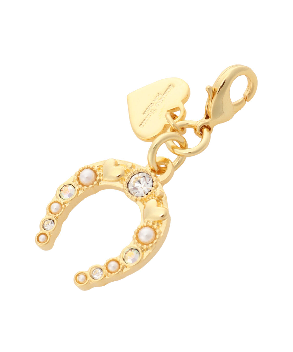 Samantha Thavasa Petit Choice「ホースシューモチーフ ファスナーチャーム」|チャーム・キーホルダー|クリア