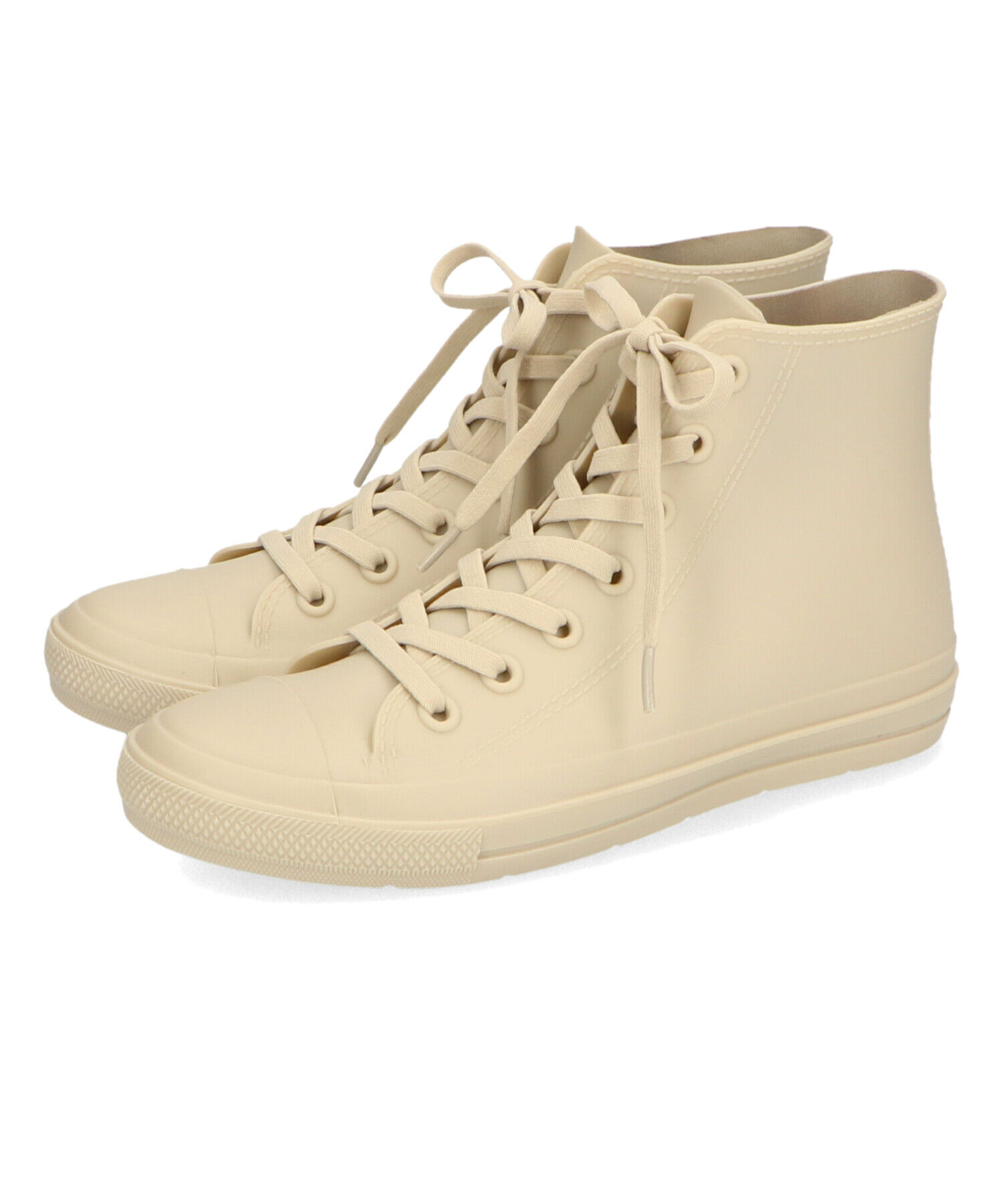 ORiental TRaffic「【防水】 ハイカット レインスニーカー /R-0016  晴雨兼用 ハイカットスニーカー 柔らかい」|スニーカー|