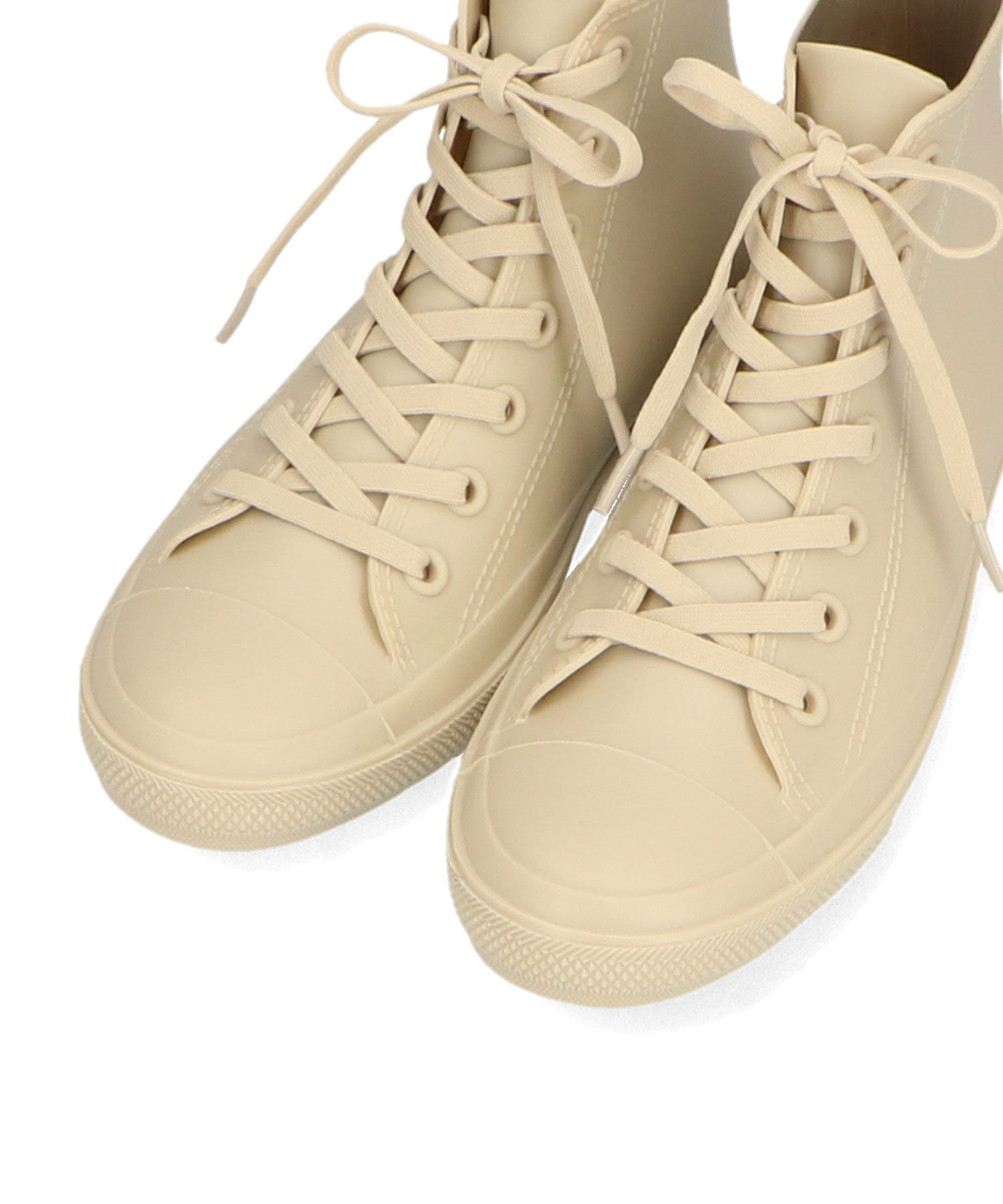 ORiental TRaffic「【防水】 ハイカット レインスニーカー /R-0016  晴雨兼用 ハイカットスニーカー 柔らかい」|スニーカー|