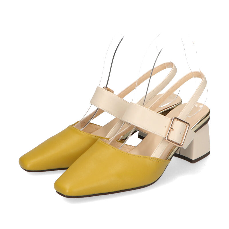 ORiental TRaffic「変形ヒールバックストラップパンプス/31314」|パンプス|