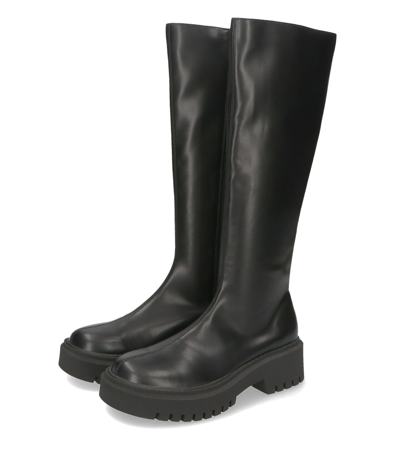 ORiental TRaffic「【 厚底 ・ 軽量 】タンクソールストレッチロングブーツ/41501」|ロングブーツ|