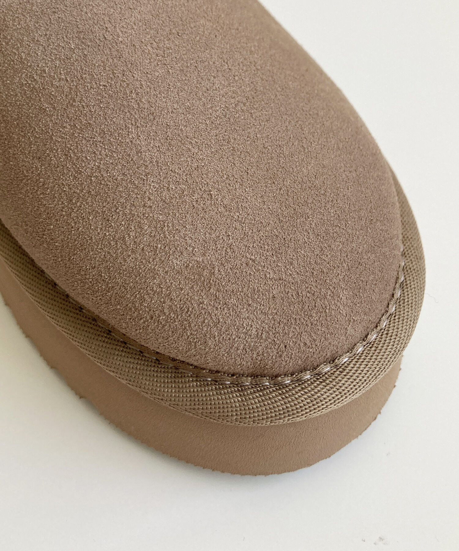 ORiental TRaffic「厚底 ムートン スリッポン シューズ/41320」|ショートブーツ|