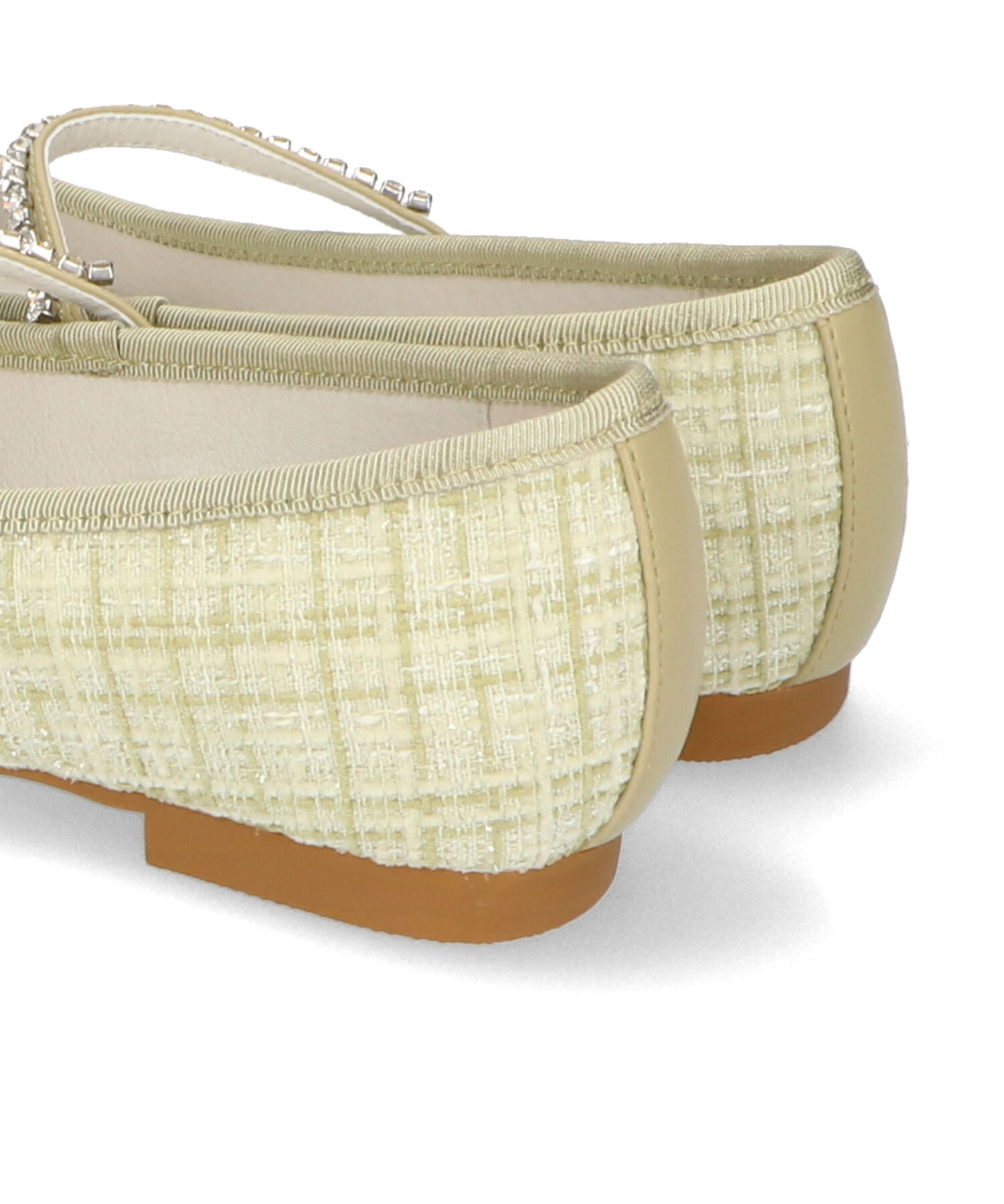 ORiental TRaffic「●2025春夏新作●ツイードバレエストラップパンプス/51106」|パンプス|