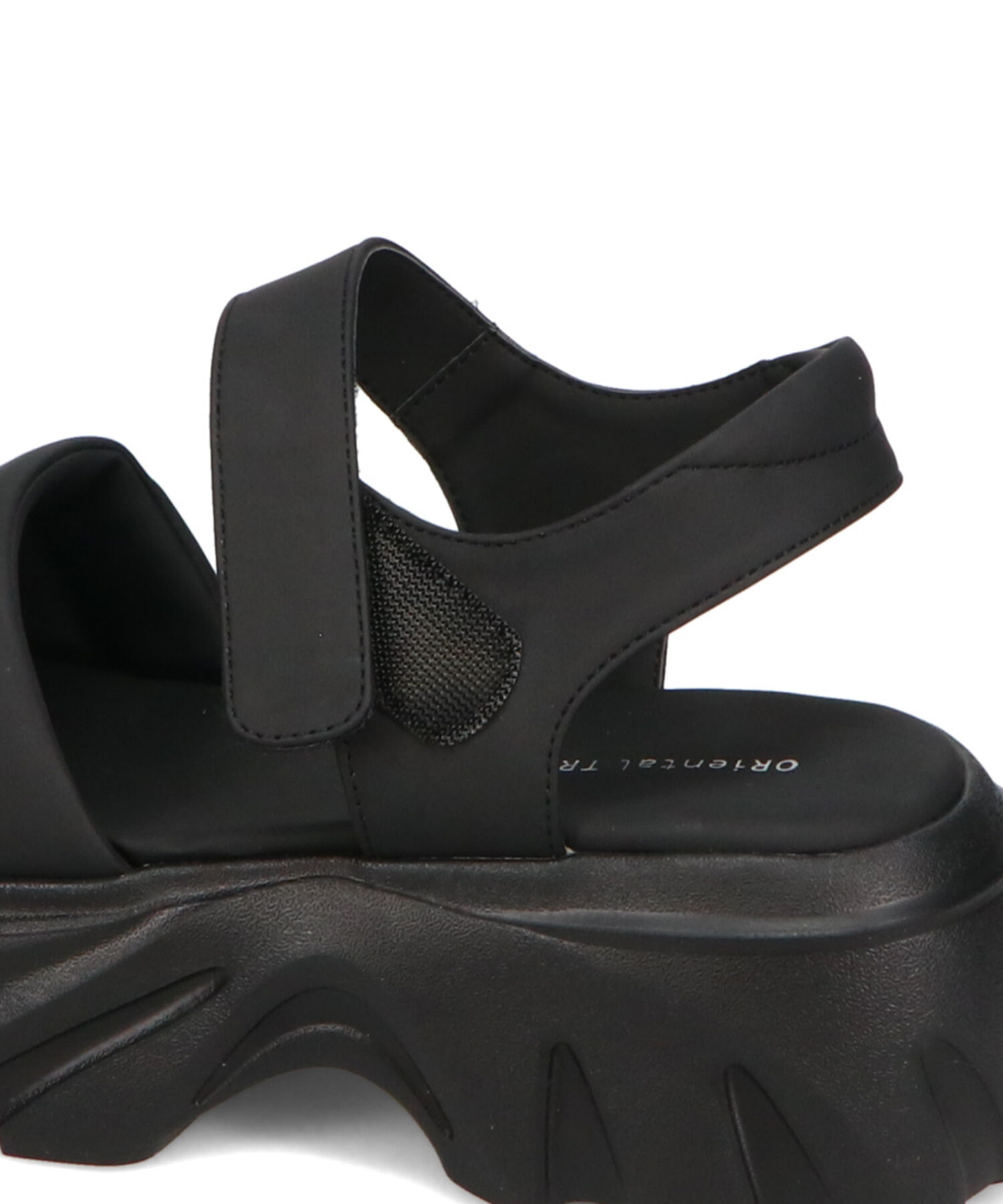 ORiental TRaffic「●2025春夏新作●カットデザインパデット厚底サンダル/51206 サンダル 厚底 トレンド 人気 軽い」|サンダル|