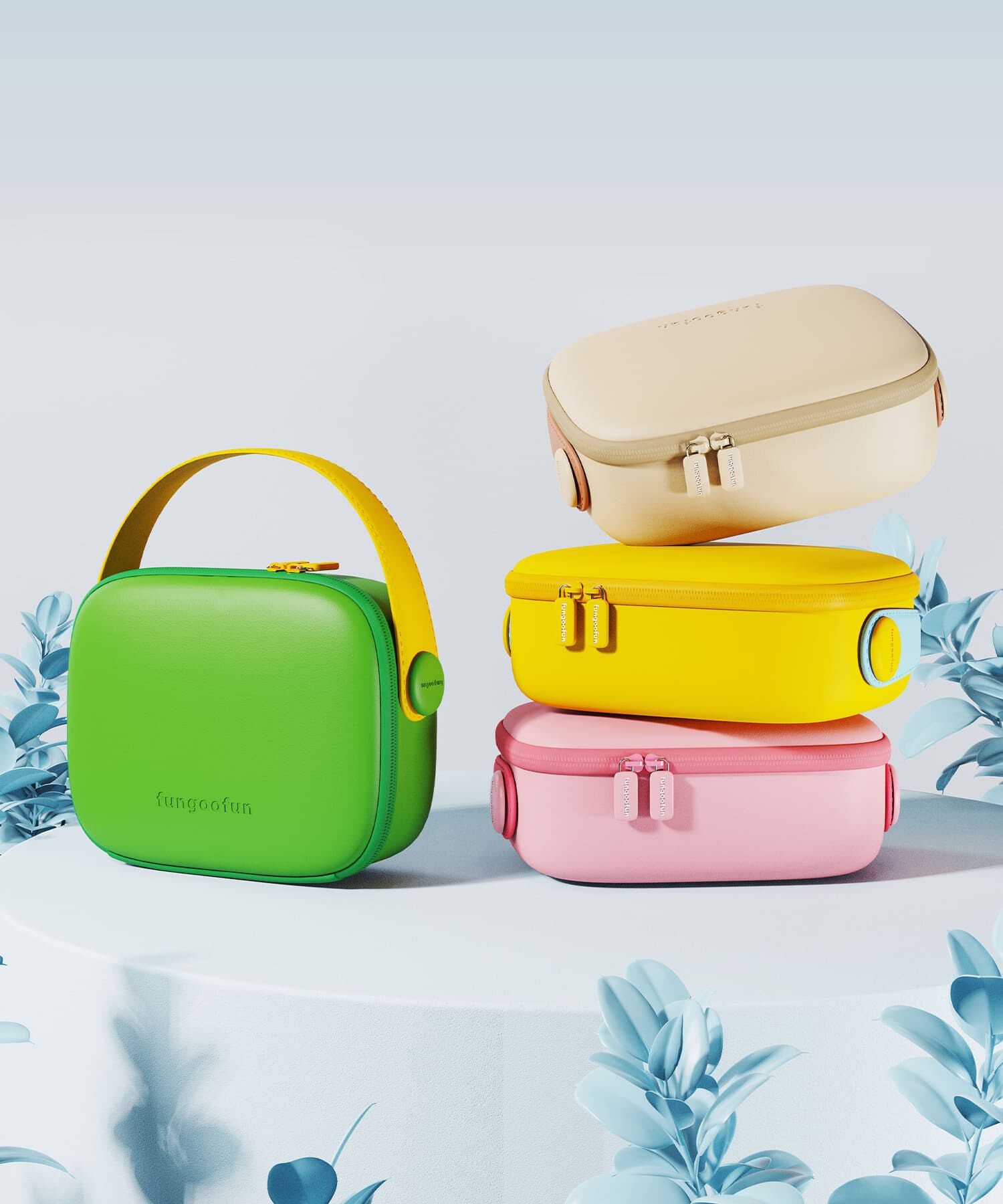 fungoofun「【WEB限定】EVAワイドマルチポーチ/G-0018 ポーチ 人気 売れてる 柔らかい」|ハンドバッグ|