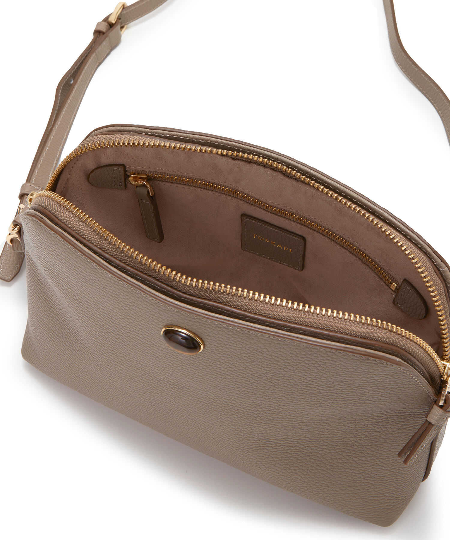 TOPKAPI 「【TOPKAPI】 gemdrops ジェムドロップ ミニエンボスレザー 天然石 ショルダーバッグ」|ショルダー・メッセンジャー|