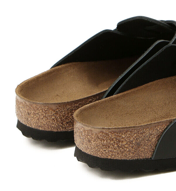 BIRKENSTOCK「【ビルケンシュトック】ボストン/ブラック ナチュラルレザー/クロッグ メンズ レディース」|サンダル|