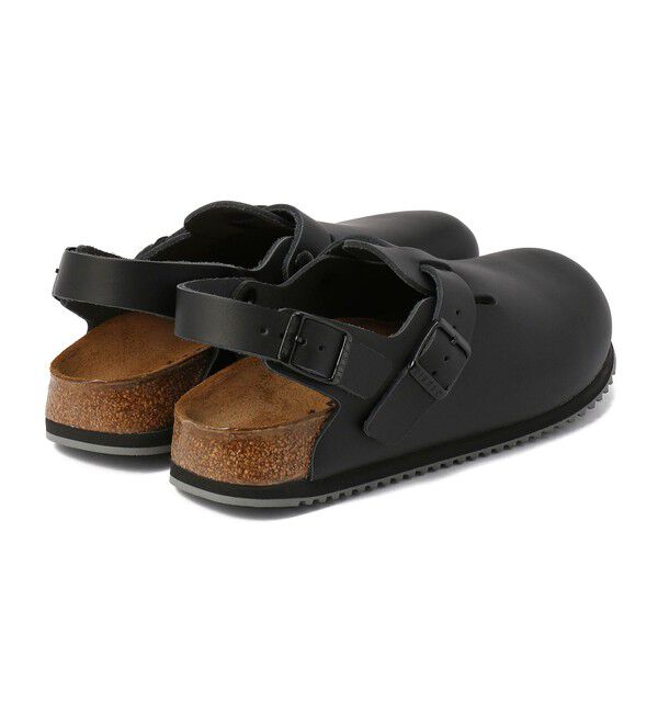 BIRKENSTOCK「【ビルケンシュトック】トキオ スーパーグリップソール/ブラック/クロッグ レディース」|サンダル|
