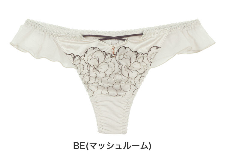 intesucre「アンテシュクレ narue&times;intesucre IBT380ペア Ｔバックショーツ IST380」|インナー|BE