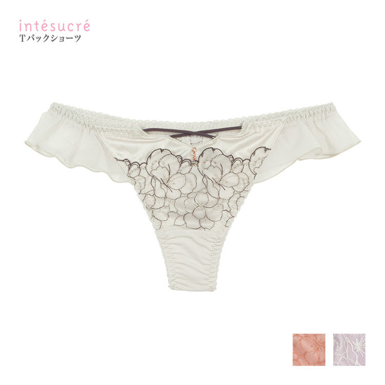 intesucre「アンテシュクレ narue&times;intesucre IBT380ペア Ｔバックショーツ IST380」|インナー|
