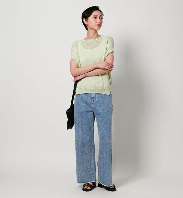 UNITED ARROWS「カットオフ デニムパンツ」|デニム|