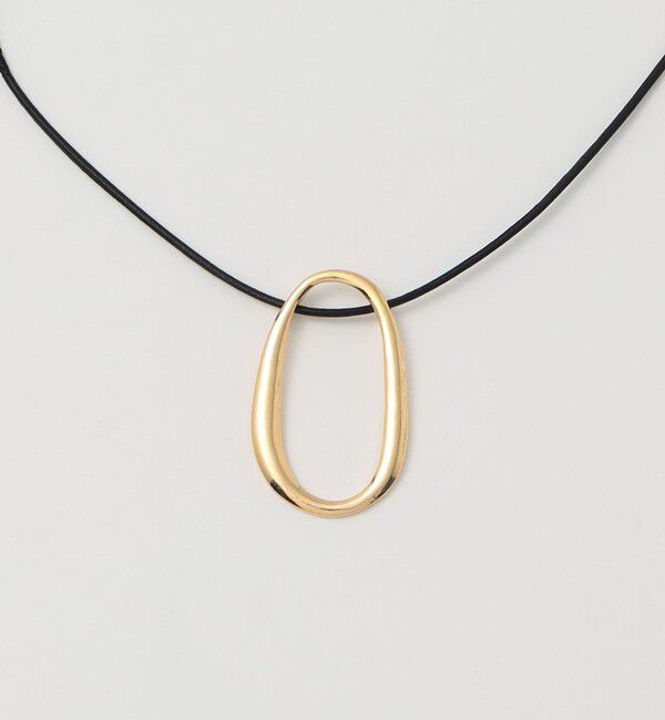 UNITED ARROWS green label relaxing「オーバルリング コード ネックレス」|ネックレス|
