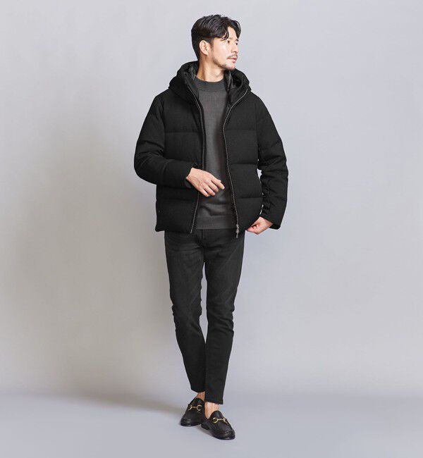 BEAUTY&YOUTH UNITED ARROWS「【WEB限定 WARDROBE SMART】LANATEC フード ダウンジャケット」|ダウン|