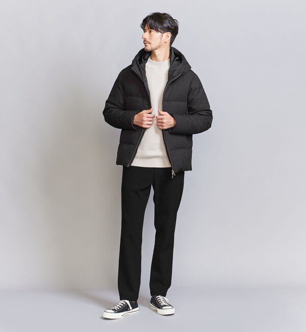 BEAUTY&YOUTH UNITED ARROWS「【WEB限定 WARDROBE SMART】LANATEC フード ダウンジャケット」|ダウン|