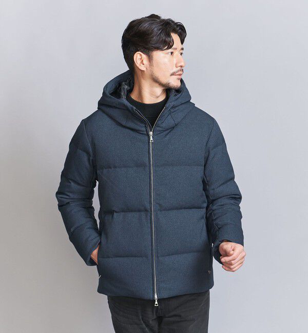 BEAUTY&YOUTH UNITED ARROWS「【WEB限定 WARDROBE SMART】LANATEC フード ダウンジャケット」|ダウン|