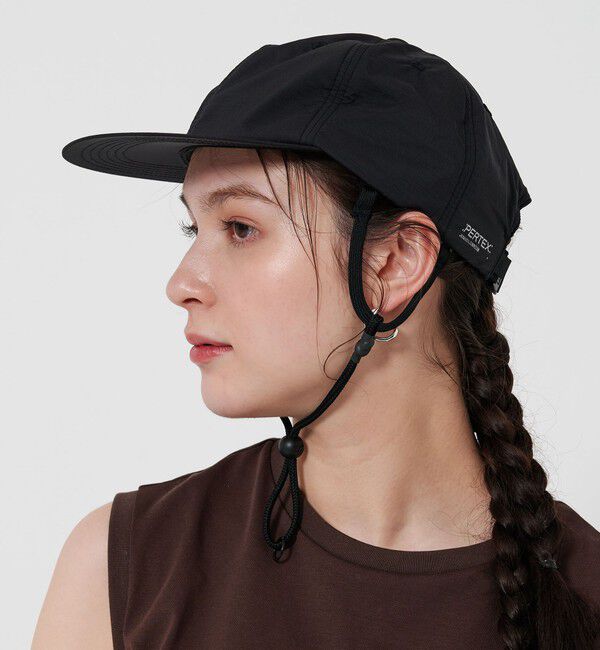 BEAUTY&YOUTH UNITED ARROWS「＜DAIWA PIER39＞TECH TRAVEL 6PANEL キャップ」|キャップ・キャスケット|BLACK