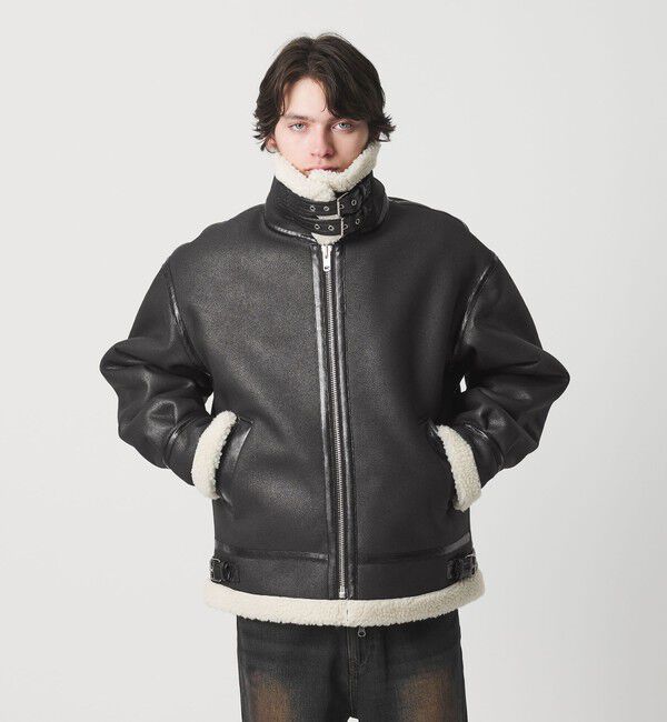 ムートンライク B-3 ジャケット（MONKEY TIME）｜ルミネのファッション