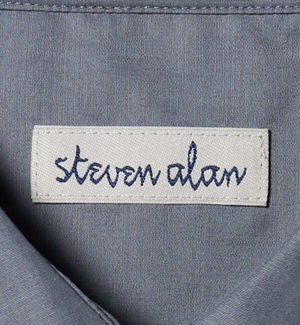 STEVEN ALAN「＜Steven Alan＞コットン スキッパー シャツ」|シャツ・ブラウス|