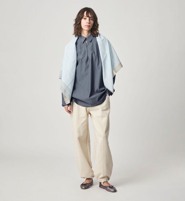 STEVEN ALAN「＜Steven Alan＞コットン スキッパー シャツ」|シャツ・ブラウス|