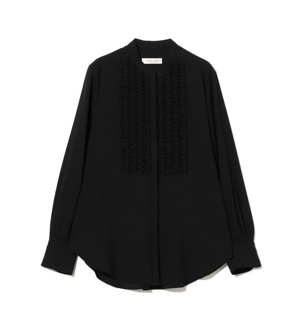Demi-Luxe BEAMS 「ジョーゼット フリルブラウス＊」|シャツ・ブラウス|