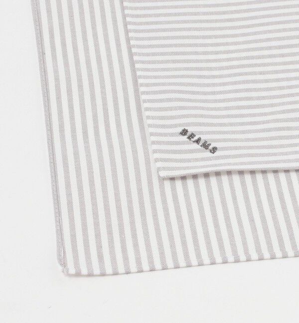 BEAMS「ストライプ ハンカチ」|ハンカチ|