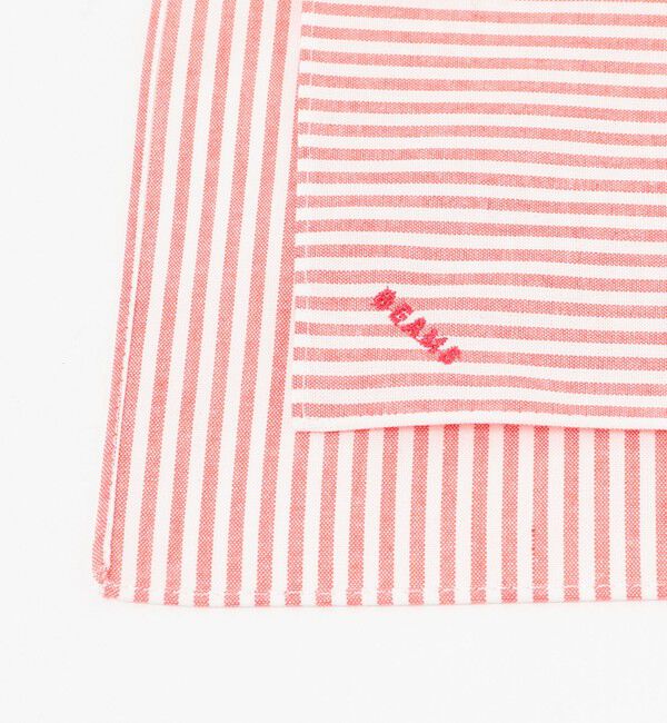 BEAMS「ストライプ ハンカチ」|ハンカチ|