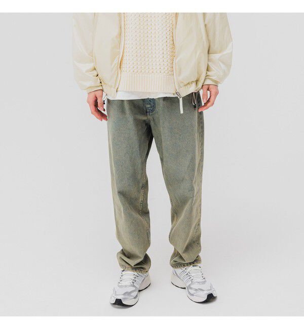 BEAMS「ワイド テーパード デニム」|デニム|