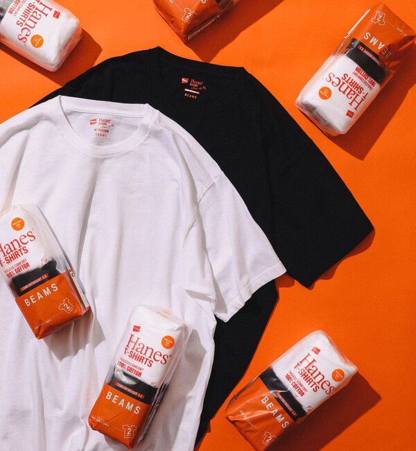 BEAMS「Hanes / 別注 Japan Fit 2pack T-shirts」|その他|